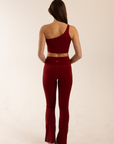 Camden Legging - Cherry Red