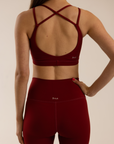 Melrose Bra - Cherry Red
