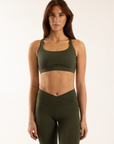 Melrose Bra - Olive Green