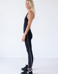 Shadow Jumpsuit - Black with Gardina